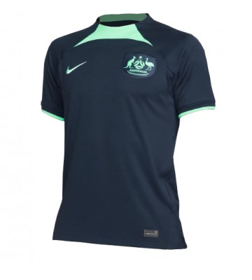 Lacne Muži Futbalové dres Austrália MS 2022 Krátky Rukáv - Preč